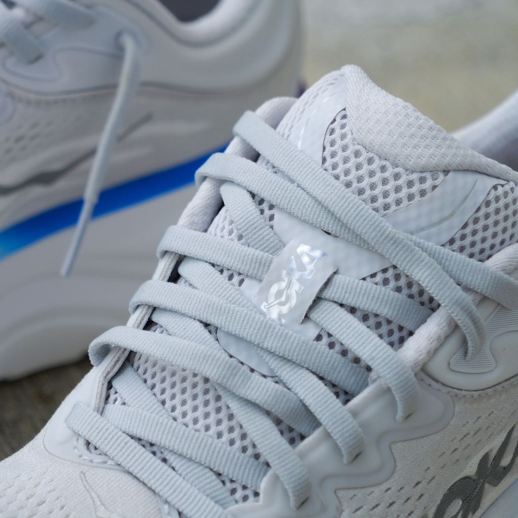 Womens HOKA Bondi 9 (Cosmic grey/White)