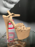 Nude 7” high heel