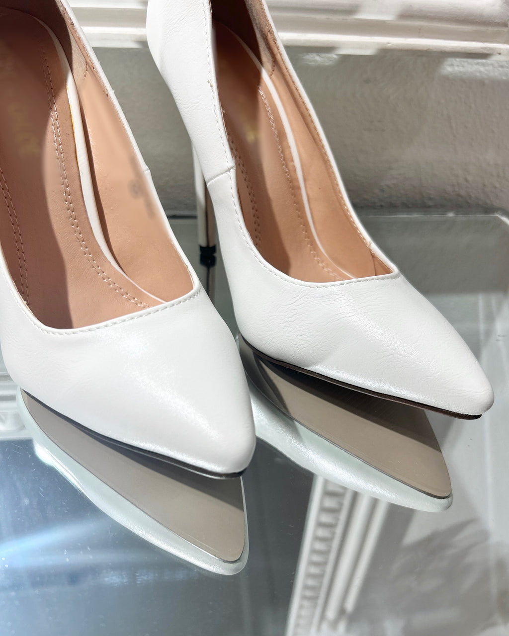 White Pump Heels