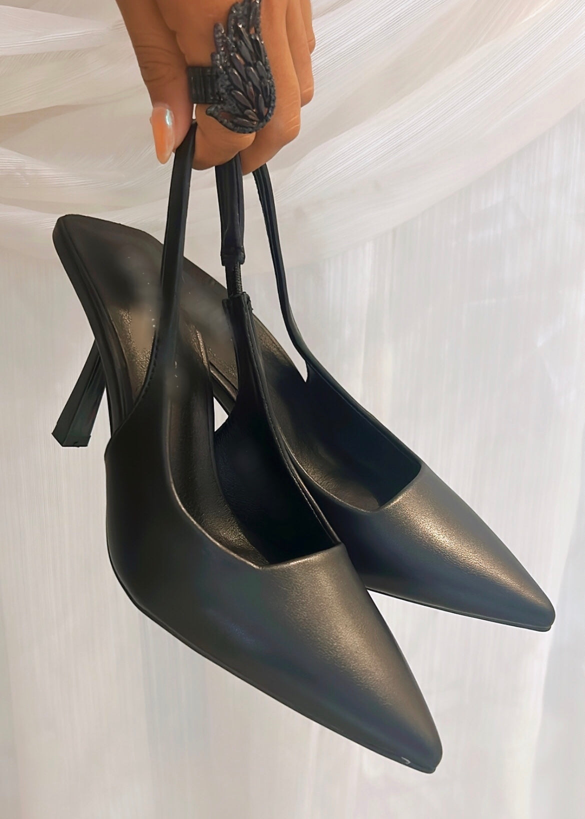 Black Fashion Heels