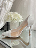 White Pearl Pumps