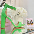 Mix Avocado Heels