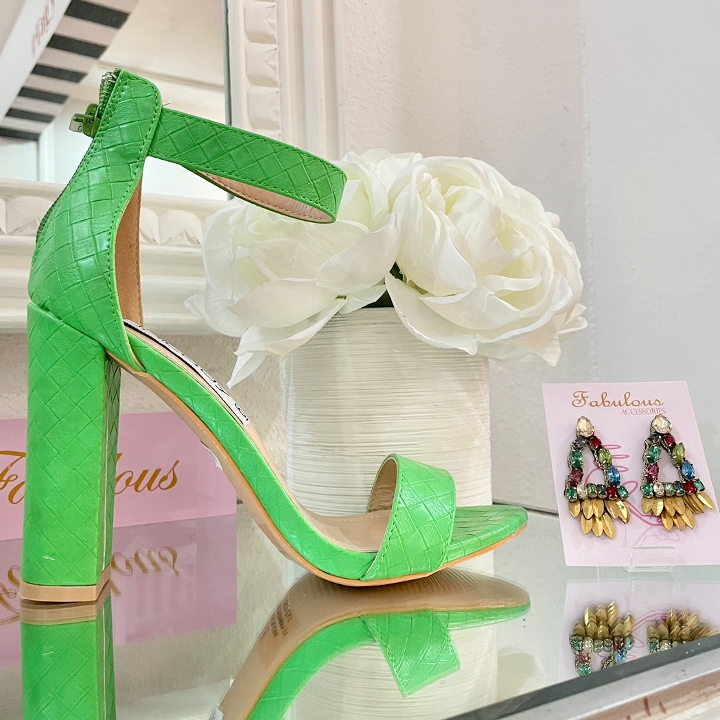 Mix Avocado Heels