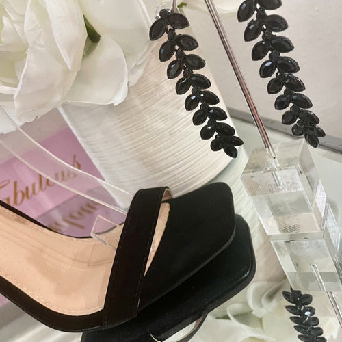 Black Jessica Heels