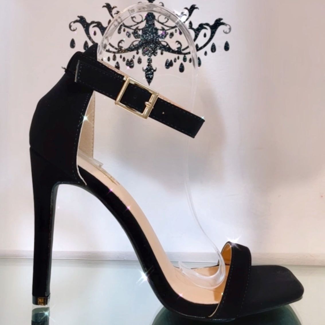Black Jessica Heels