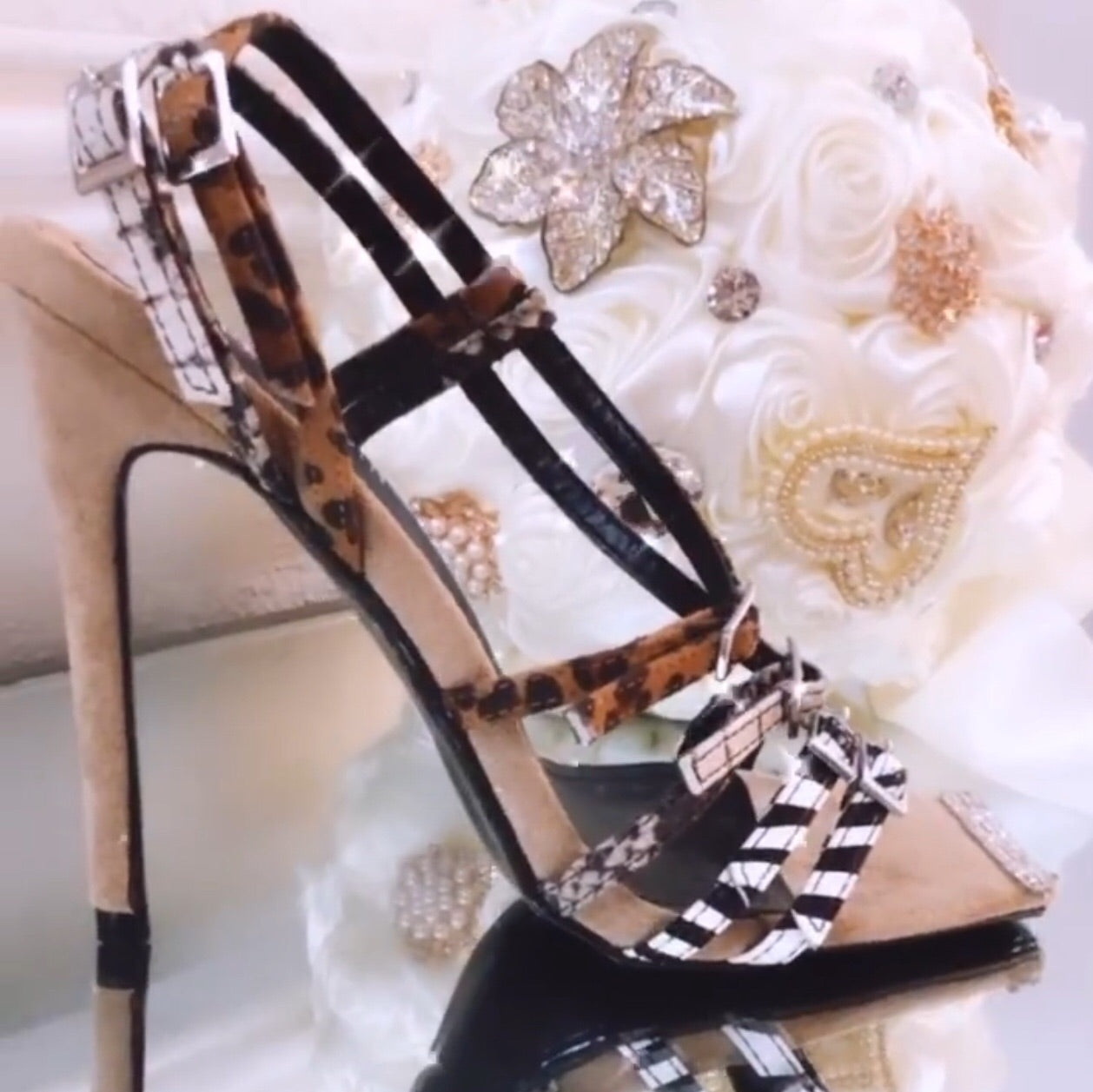 Animal Print Heels