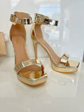 Gold Classic Heels