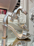 Silver Chic Heels