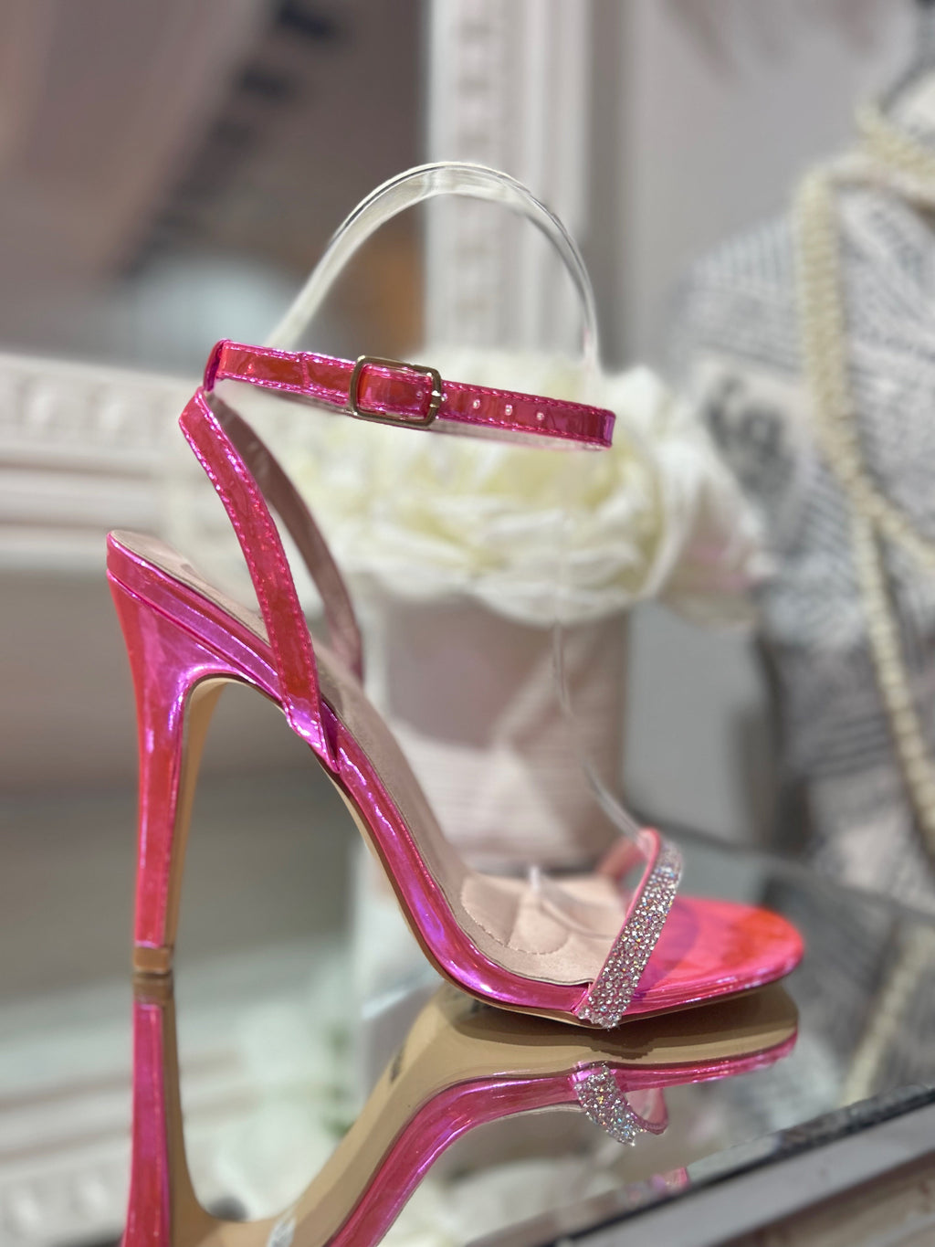 Pink Glow Heels
