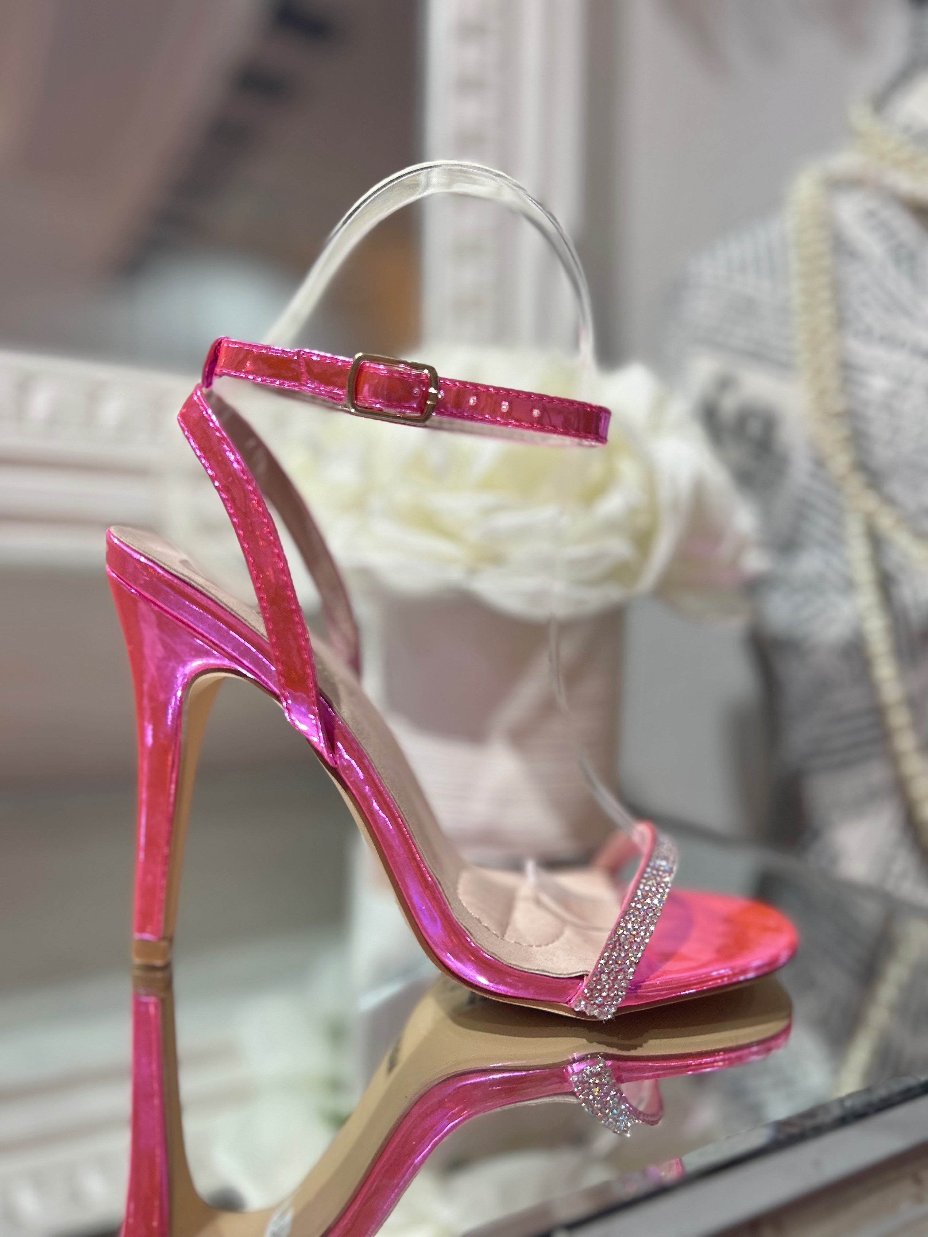 Pink Glow Heels