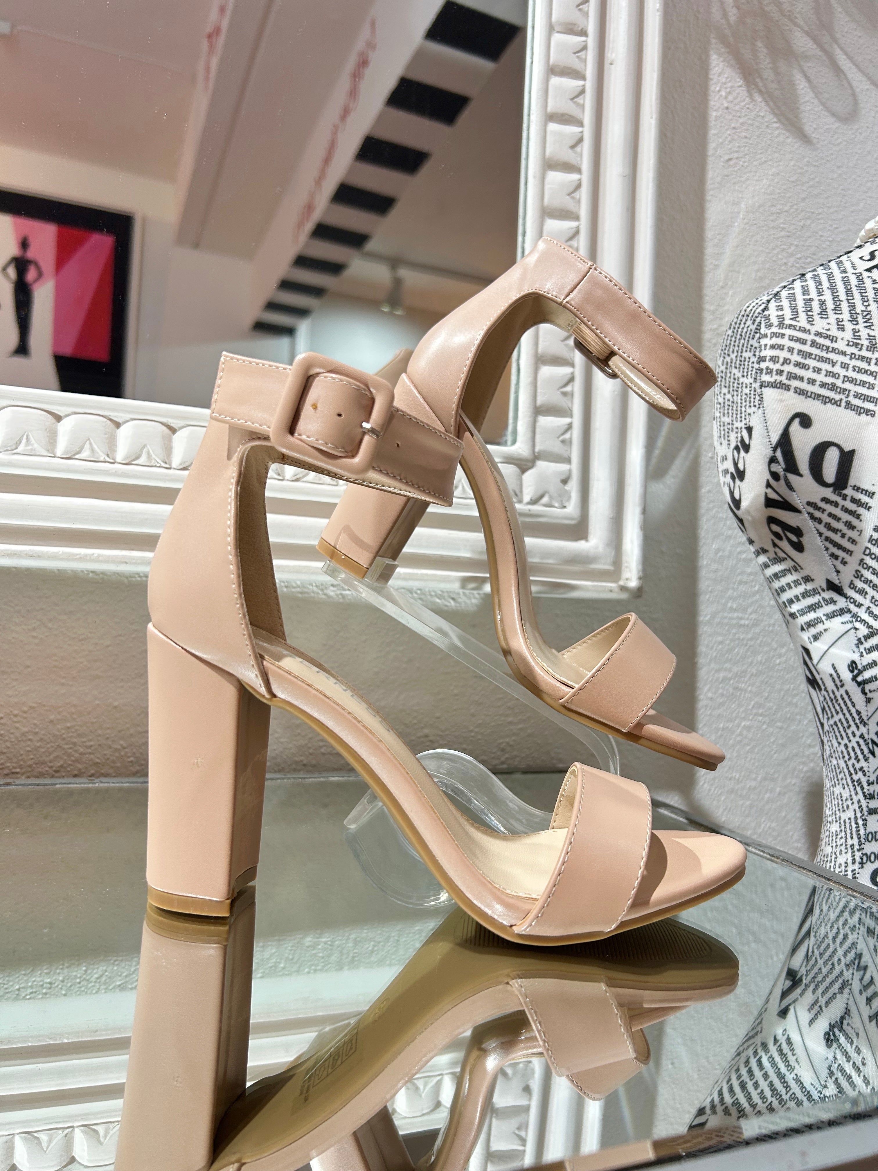 Beige Chic Heels