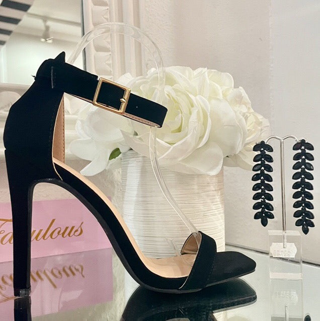 Black Jessica Heels