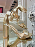 Gold Chic Heels