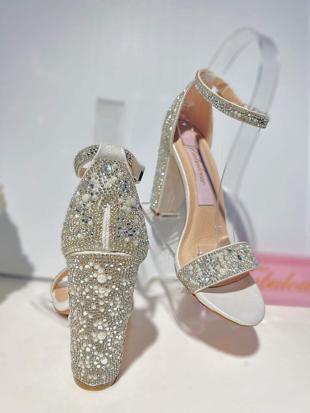 Pearl White Heel