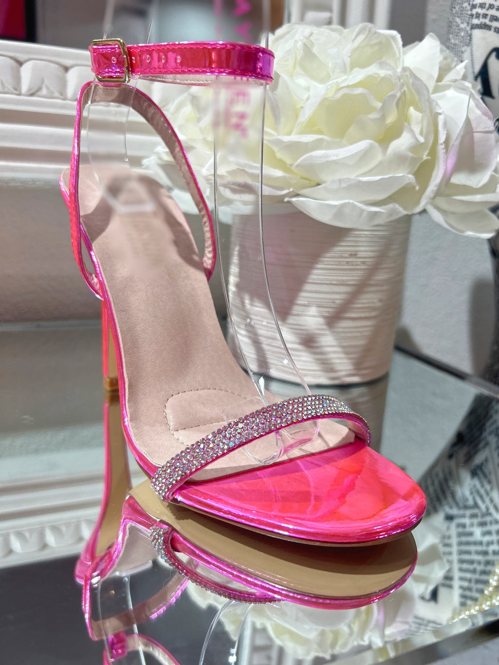 Pink Glow Heels