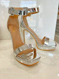 Silver Classic Heels