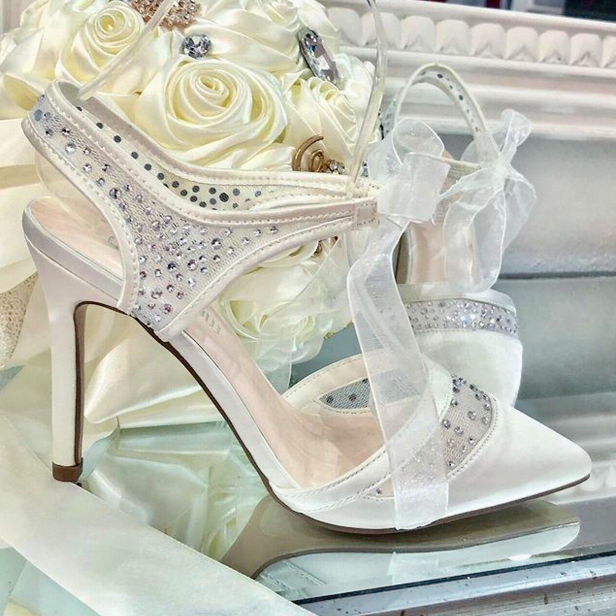 Ivory Bride Heels